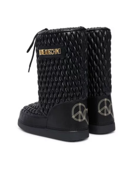 LOVE MOSCHINO Hótaposó fekete