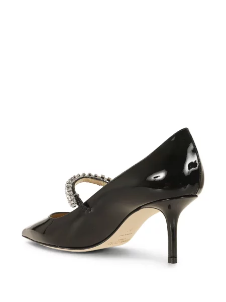 Pantofi cu toc Jimmy Choo din piele negru