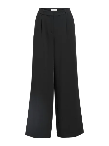OBJECT Pantaloni cu dungă OBJIvy' negru