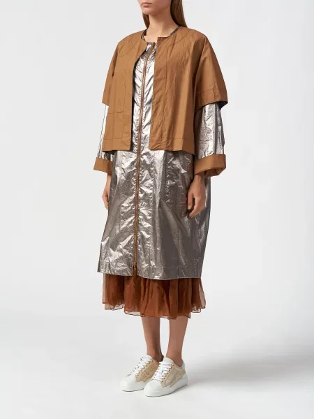 Тренч Agnona коричневий