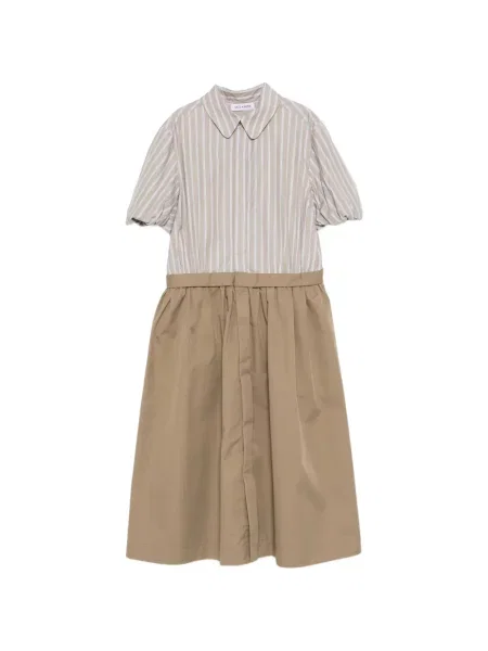 Rochie tip cămașă Dice Kayek maro
