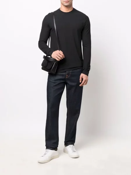 Tricou Zanone lung negru