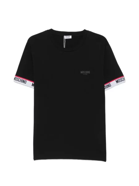 Tricou Moschino cu autograf negru