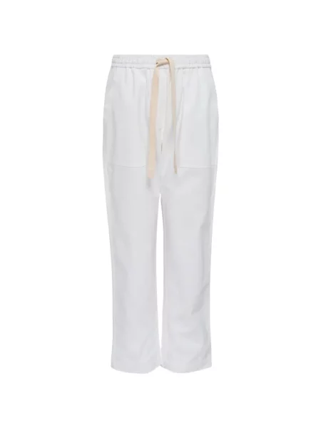 Pantaloni Lee Mathews alb