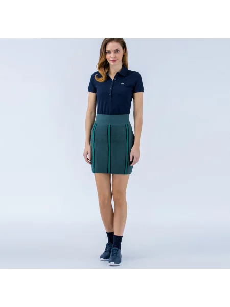 Юбка Lacoste.com зеленая