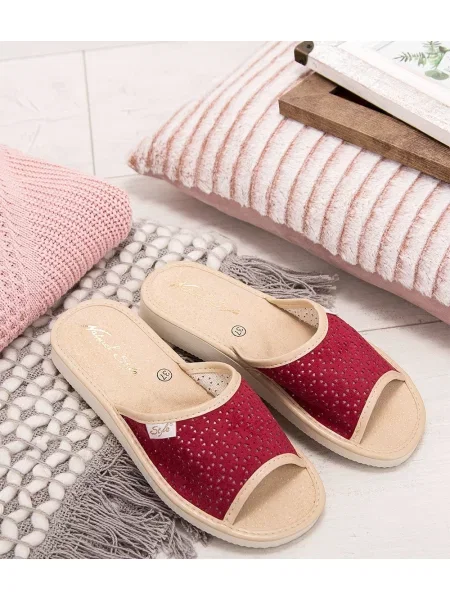 Papuci Natural Style alb
