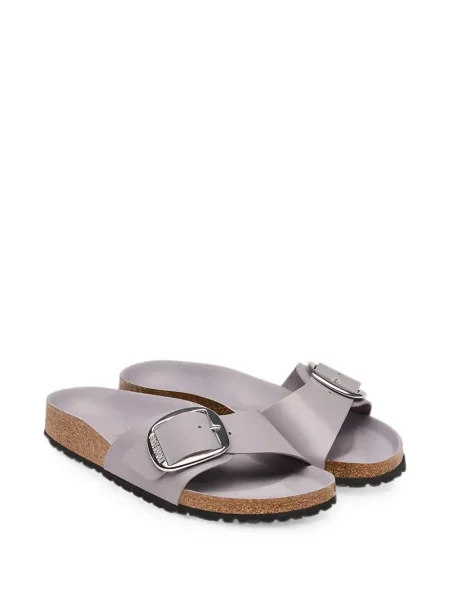 Sandale Birkenstock cu cataramă violet