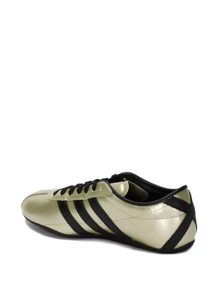 Sneakerși Adidas din piele auriu