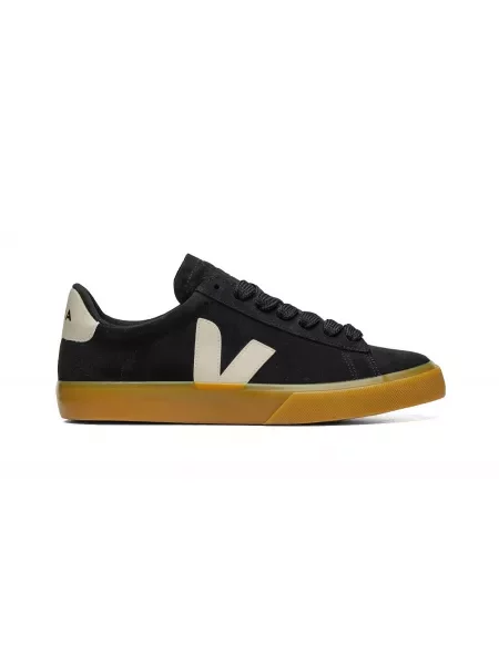 Sneakersy Veja Campo zamszowe czarne
