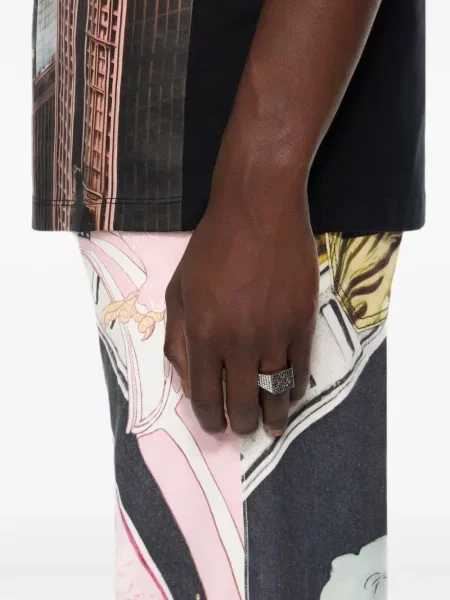Inel Off-white alb