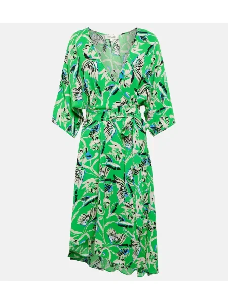 Rochie midi Diane Von Furstenberg până la genunchi de costum
