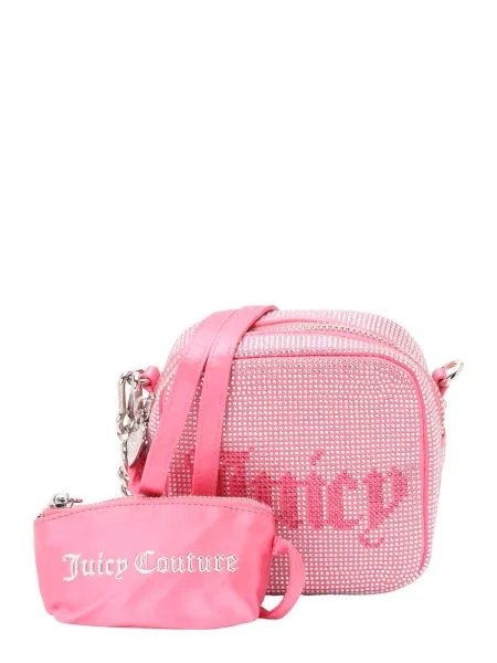 Juicy Couture Torba za čez ramo roza / svetlo roza bela