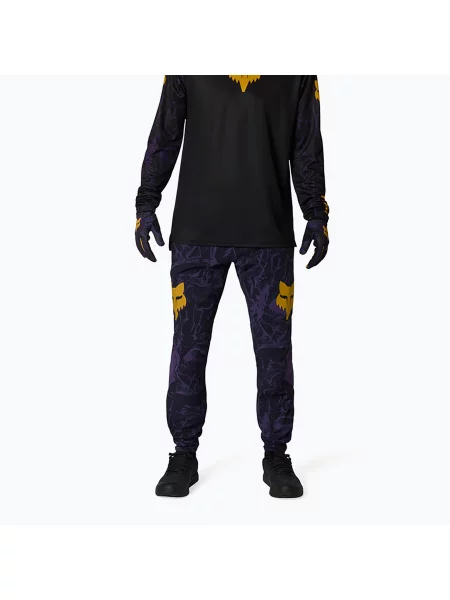 Cyklistické kalhoty Fox Racing Ranger Image Print plum