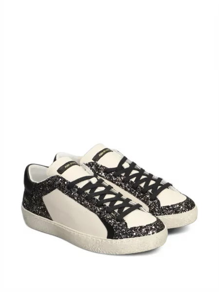 Sneakerși Ama Brand din piele alb