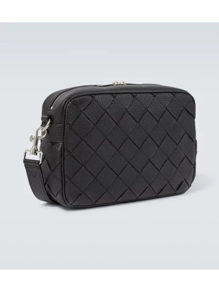 Geantă Bottega Veneta din piele negru