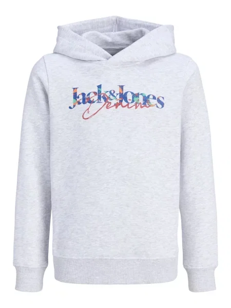 Jack & Jones Junior Μπλούζα φούτερ JJTOM σκούρο μπλε / κόκκινο σκουριάς / μελανζέ λευκό