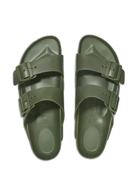 Csatos papucs Birkenstock zöld