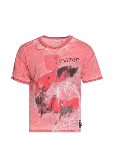 Tricou Rivington Roi Rebis zdrențuiți roz