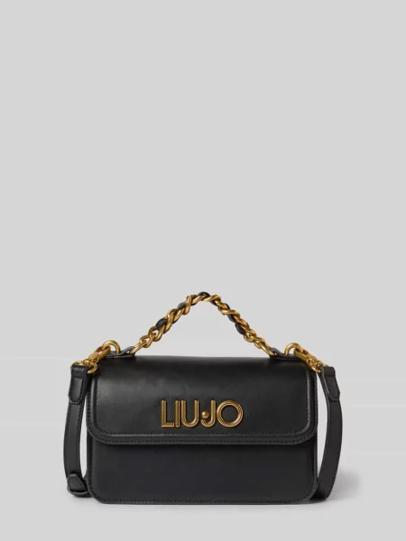 Torebka crossbody Liu Jo skórzana czarna
