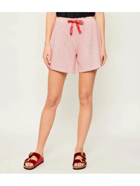 Hugo Bodywear Pantaloni scurți de pijama casual roșu