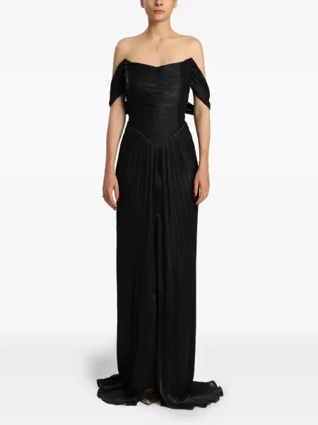 Rochie maxi Miau By Clara Rotescu negru