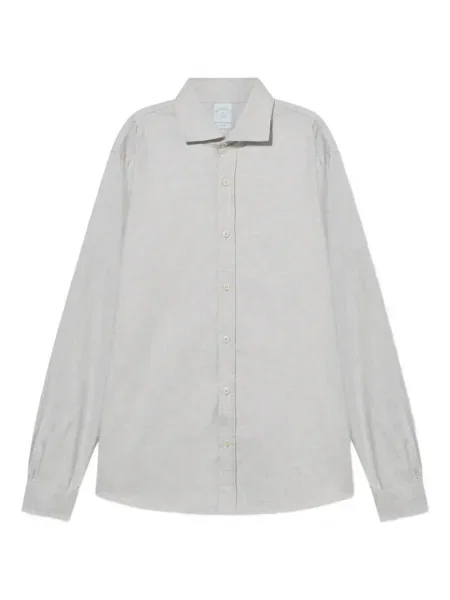 Cămașă Brooks Brothers de flanelă gri