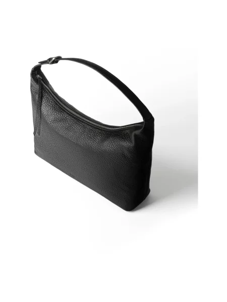 Torebka hobo L37 skórzana czarna