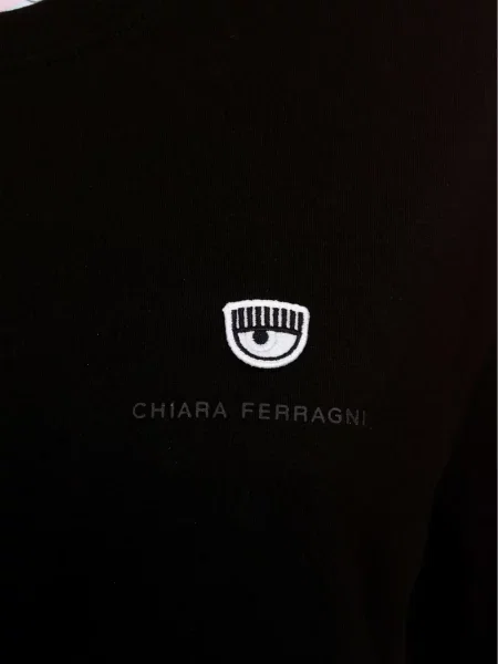 Μπλούζα Chiara Ferragni με κέντημα μαύρο