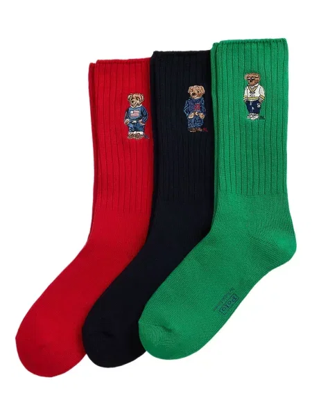 Lenvászon fürdőruha Polo Ralph Lauren piros