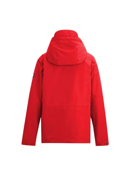Kurtka Bayletta Grid Distress Waterproof Jacket czerwona