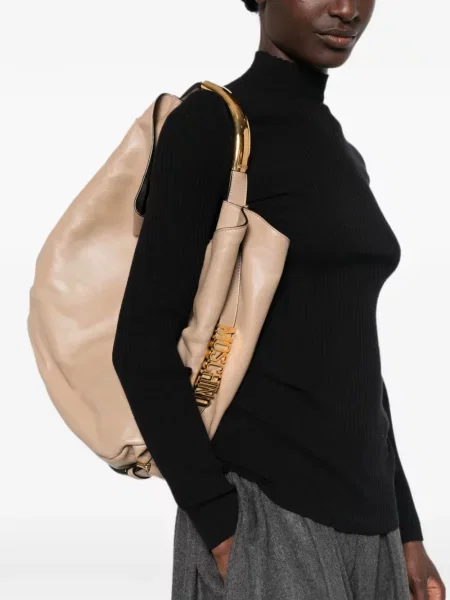 Geantă shopper Moschino cu autograf