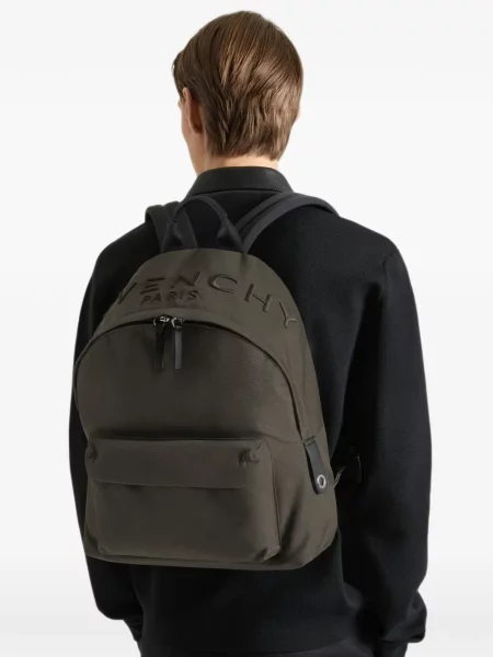Rucsac Givenchy din canvas verde