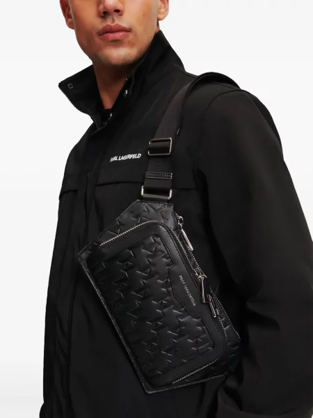 Iš natūralios odos diržas Karl Lagerfeld