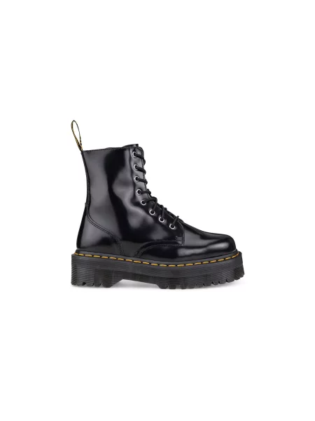 Botki Dr. Martens skórzane retro czarne