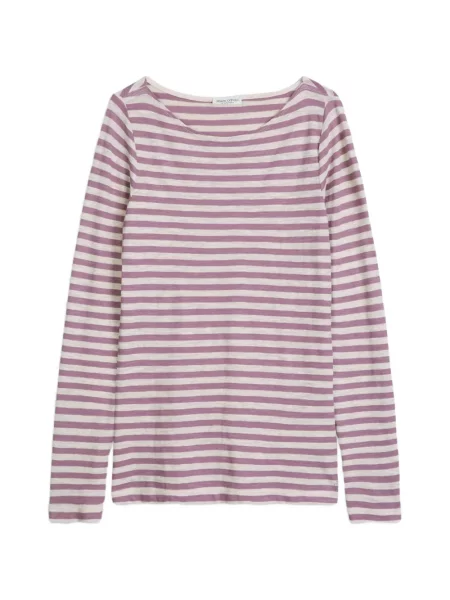 Lung tricou polo Marc O'polo roz