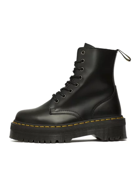Botki Dr. Martens skórzane retro czarne