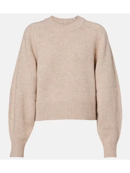 Pulover Isabel Marant de lână bej