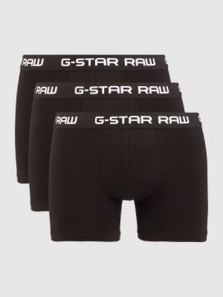 Obcisłe bokserki w zestawie 3 szt. G-star Raw czarne