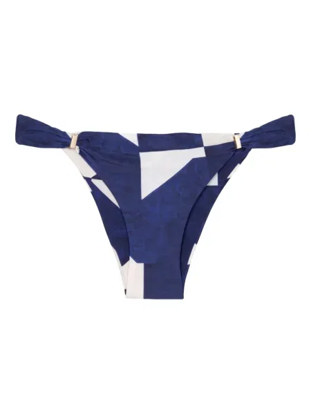 Bikini Lenny Niemeyer z nadrukiem w abstrakcyjne wzory białe