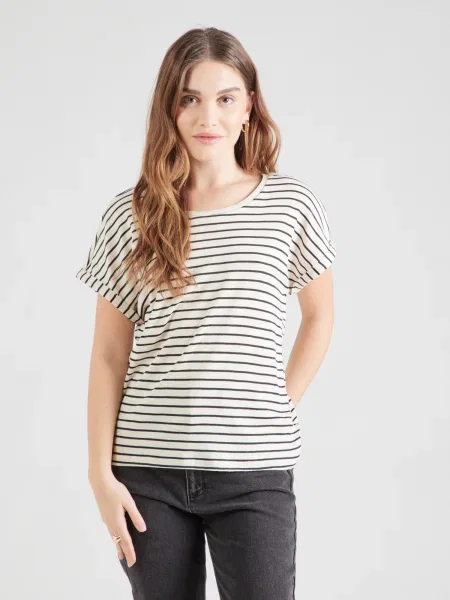 GARCIA Tricou negru alb