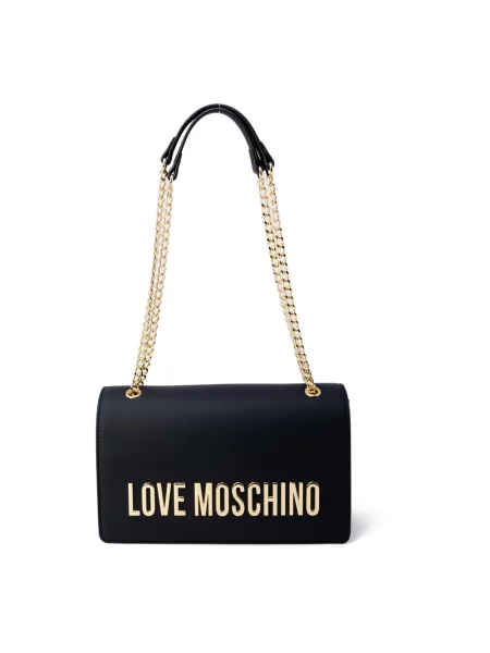 Torebka na łańcuszku Love Moschino czarna
