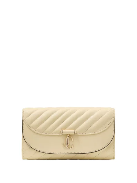 Kožni novčanik Jimmy Choo žuta