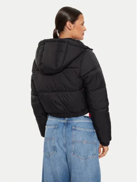 Zimní bunda Tommy Jeans černá