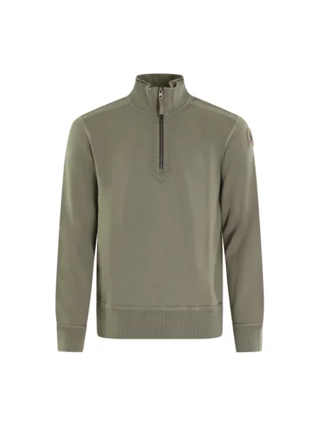 Lniana bluza rozpinana Parajumpers zielona