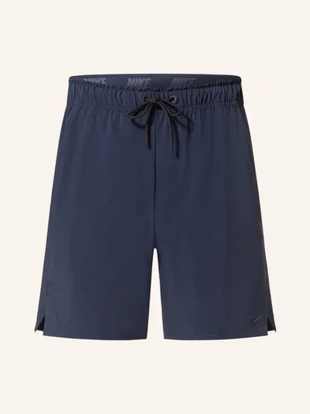 Nike Szorty Treningowe Dri-Fit Unlimited blau niebieskie