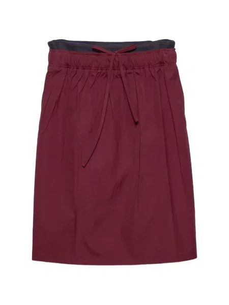Fustă Prada din poplin roșu