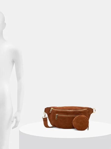 Замшева сумка на Answear.LAB коричневий