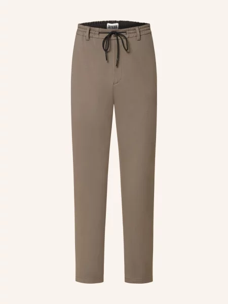 Drykorn Žerzejové Kalhoty Deger V Joggingovém Stylu Slim Fit khaki