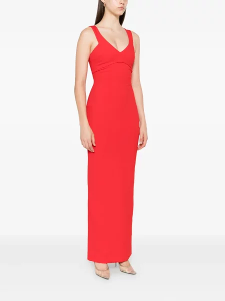 Rochie maxi Solace London de costum roșu