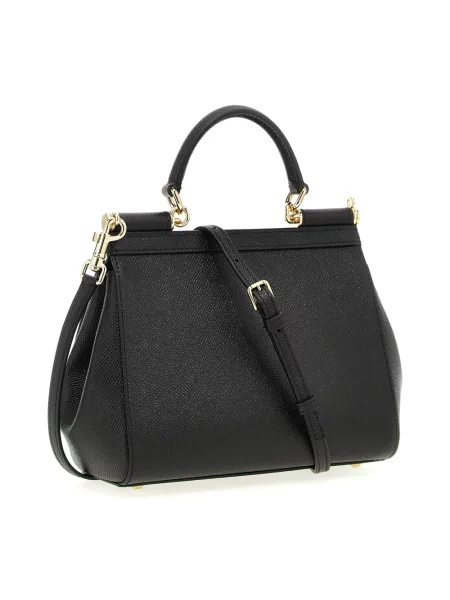 Torebka Dolce And Gabbana zamszowa czarna